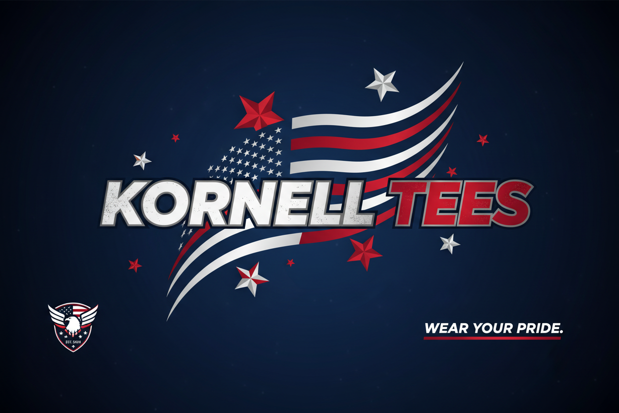 Kornell Tees Patriotic Hero Banner